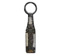 Elnwnnkc Bolsas de cristal resistentes adornadas con cristales para organización de cosméticos y transporte de botellas, elegante soporte con