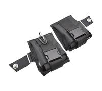 Elnwnnkc Bolsas de peso para mostrador de buceo de 3,6 kg, bolsa de almacenamiento para pesas, bolsillo interior de 8 libras, bolsillos de contrapeso, placa trasera