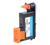 Elnwnnkc Cabezal de impresión Hp70, Matte Black and Cyan | 70 impresiones para cabezal, color C9406A C9407A, compatible con impresión Hp70 para cabezal, Z2100 Z5200 Z5400