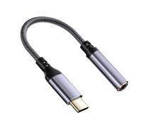 Elnwnnkc Cable Convertidor De Adaptadores Estéreo Tipo C con Contactos Oro Puerto 3.5 Mm para Auriculares Altavoces con Conexión Sin Problemas Cable Adaptadores Estéreo Oro