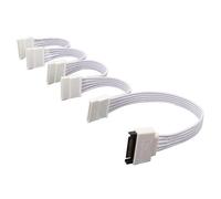 Elnwnnkc Cable De Extensión Alimentación 15 Pines Macho A 5 para Múltiples Dispositivos Cable Expansión Servidores