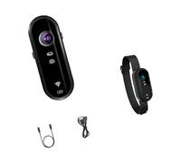 Elnwnnkc Cámara De Acción Compacta con Resolución 1080P Plan A Prueba Agua IP68 Funciones Error Pausa Lenta Esencial para Viajes Transportable para Entusiastas Los Deportes Cámara Viaje con