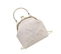 Elnwnnkc Chinese Styles Crossbody Bag for Women Dumpling Clutches Purse with Kiss Trendy Shoulder Handbag Gifts Chinese Style Crossbody Bag