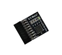 Elnwnnkc Chip de seguridad TPM2.0 de alta velocidad: cifrado de 20 ms para protección de datos y nube (LPC de 18 pines)