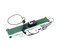 Elnwnnkc Cinta Transportadora De Escritorio Que Ahorra Espacio Diseñada para Experimentos De Fricción Automatizados En Aulas Contador Fotoeléctrico