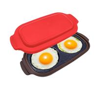 Elnwnnkc Cocedor De Huevos para Microondas con Diseños Zona para Bistec Herramienta Preparación Desayuno Silicona Y Metal Calidad Alimentaria Fabricante Microondas Metal Y Silicona
