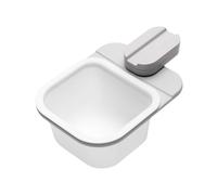 Elnwnnkc Contenedor De Residuos Escritorio Giratorio Único con Práctico Clip Papelera para Mejorar La Gestión del Espacio Papelera para Estudiantes