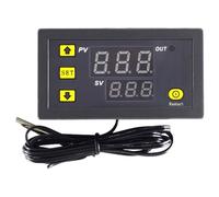 Elnwnnkc Controlador de Temperatura Digital LED W3230, termostato, termorregulador, incubadora, 5V, 12V, 24V, 220V, módulo de termostato Digital