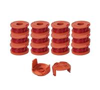 Elnwnnkc Cortacésped Hilo Cortadora Línea de Carrete Hierba Redonda con Rosca de de Bobina Apto para Accesorios de jardín de Repuesto Cabeza Cuerda Nylon Cortar para Cuerda en Rollo