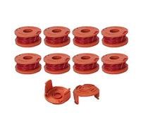Elnwnnkc Cortacésped Hilo Cortadora Línea de Carrete Hierba Redonda con Rosca de de Bobina Apto para Accesorios de jardín de Repuesto Cabeza Cuerda Nylon Cortar para Cuerda en Rollo