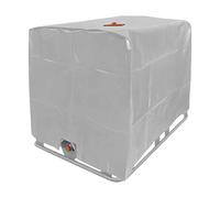 Elnwnnkc Cubierta de contenedor Resistente Agua, Tela de poliéster Resistente de 1000L con Barrera Solar Especial para Uso en Exteriores, Cubierta de Bolsa Resistente