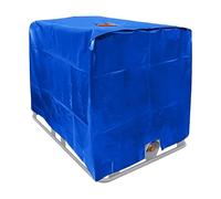 Elnwnnkc Cubierta de contenedor Resistente Agua, Tela de poliéster Resistente de 1000L con Barrera Solar Especial para Uso en Exteriores, Cubierta de Bolsa Resistente