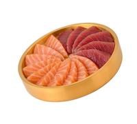 Elnwnnkc de de Acero Inoxidable Premium para Eventos Sociales Presentación de Aperitivos y Sushi Óxido Fácil de Mantener Ideal para Uso en Interiores y Exteriores Bandeja de Inoxidable