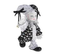 Elnwnnkc De Payaso Circo Porcelana Modelo Pintada A Mano Muñeca Decorativa Estética para Exhibición En Casa Y Oficina Payaso Antiguo
