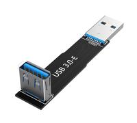 Elnwnnkc Fast Speed USB3.0 E Extender Board Male To Female Adapter 90 Degree For PC Connection and General Use Applications USB Converter