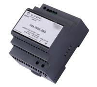 Elnwnnkc Fuente De Alimentación Conmutada Montada En Rieles DIN 220V 48V 80W Construcción Metálico para Electrónica Convertidores Potencia Conmutados Industriales