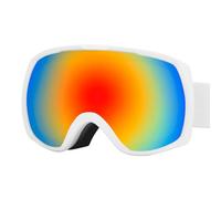 Elnwnnkc Gafas de esquí unisex para deportes al aire libre, motocicleta, resistentes a la niebla, snowboard, nieve, para hombres y mujeres, gafas deportivas de esquí para hombres y mujeres