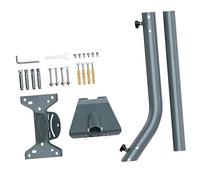 Elnwnnkc Gen3 - Soporte de comunicación de brazo extendido para instalación al aire libre, construido de acero resistente para una estabilidad duradera