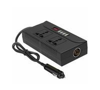 Elnwnnkc High Efficiency 12V/24V To 110V/220V AC Power Converters For Vehicle Use Featuring Overloads Short Circuit Protections Two Voltages Car Power Converters