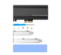 Elnwnnkc High Performances PCIe5.0 To NVME2.0 Adapter Card For Video Editing and 3D Modelings Applications Plugs and Play Speed Data Transfer Card