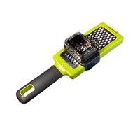 Elnwnnkc Hogares Compactos De Cocina Molinillo Prensa Ajo Manual Diseño Apto para Lavavajillas Rebanador Verduras para Recetas Diarias Prensa Ajo Metal