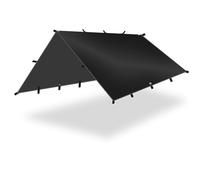 Elnwnnkc Impermeables para mochileros, campamentos, lonas con cuerda y clavos para el suelo, toldos al aire libre, lona de lluvia, toldo de jardín, impermeable para campamentos