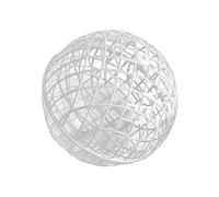 Elnwnnkc Jaula redonda ventilada para aves de corral, pollos, patos y animales pequeños con diseño de fácil movilidad para cooperadores de granja, jaula redonda enrollable, jaula ventilada para