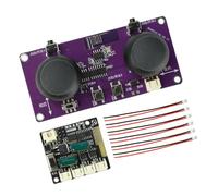 Elnwnnkc Juego de módulos de servocontrol para servos de dirección de 180 grados, placa receptora remota de 2.4 G para proyectos de robot y modelo de coche con construcción de movimiento compacto
