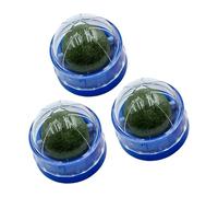 Elnwnnkc Juguete entretenido para Cuidado de los Dientes de Gatos, Bola de Menta para dentición, Juguete para rascar y Masticar, Reducir estrés, 3 Piezas