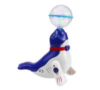Elnwnnkc Juguete Musical para Gatear Bebés con Espectáculo De Luces LED Robot Educativo Regalo Niños Juguete De Foca Que Canta Desarrollo Temprano con Efectos LED