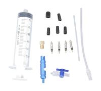 Elnwnnkc Kits de reparación de neumáticos de Bicicleta de Carretera, Herramienta de inyecciones de líquido para neumáticos sin cámara, Cambio de Aceite Mineral, fácil de Usar, Ciclismo