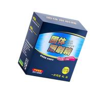 Elnwnnkc Limpiaparabrisas sólido con diseño de ahorro de espacio, seguro, no se erosión, no deja residuos, limpiador de vidrio para todos los vehículos, utiliza limpiador de parabrisas pequeño