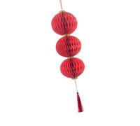 Elnwnnkc Luz de China con borlas Luz de con Esfera China para celebración Feliz y próspera del Año Nuevo en Interiores y Exteriores