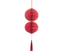 Elnwnnkc Luz de China con borlas Luz de con Esfera China para celebración Feliz y próspera del Año Nuevo en Interiores y Exteriores