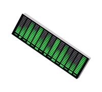 Elnwnnkc Luz De Ritmo Recogida Pantalla LED Reactiva Auditiva Bajo Consumo Espectro Musical con Frecuencia 20 Hz 25 KHz Pantalla Luz Musical Dinámica