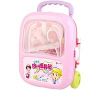 Elnwnnkc Maleta Interactiva De Juego De Simulación Médica para Estetoscopio Realista Y Mejora La Creatividad Y Las Habilidades Motoras Finas Médicos para Niños