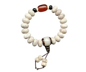 Elnwnnkc Mano Star Moons Bead cómodo cadena de mano accesorios de joyería para entusiastas del yoga Mindfulness Star Moons, One Size, como se describe