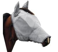 Elnwnnkc Meshes Fly Horse Cover Anti-Goggas Caballo Capucha Protección Solar Caras Cubierta Ecuestre Equipo Ecuestre Protector de Oído Transpirable