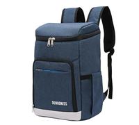 Elnwnnkc Mochila térmica para 12 latas, impermeable, aislada, para viajes, camping, senderismo, bolsa impermeable