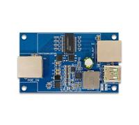 Elnwnnkc Módulo Divisor PoE a Gigabit Ethernet y USB de 5 V para proyectos de Placa de Desarrollo con Transferencia de Datos Estable y fácil instalación Poet to Gigabit Ethernet
