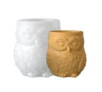 Elnwnnkc Molde de Silicona con diseños creativos de búho, con y Base para epoxi y fabricación de Pasteles, decoración del hogar nórdico