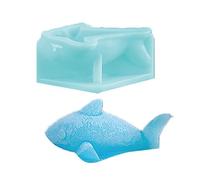 Elnwnnkc Molde para Fabricación De con Forma Animal Dibujos Animados Bandeja Cubitos Molde Silicona Fácil Extracción Cócteles Artesanías Chocolate Bandeja Cubitos