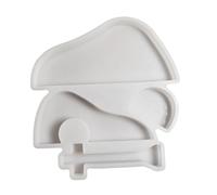 Elnwnnkc Moldes de silicona con temática religiosa para belén, resina epoxi, suministros para hacer joyas, moldes de silicona con temática religiosa