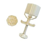 Elnwnnkc Moldes para Pasteles de Frijoles, moldes para Hornear, Herramienta para Dar Forma a postres, Herramienta de prensado de postres con Estampado de Textura ABS para Hacer Prensa Manual