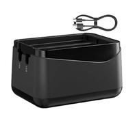 Elnwnnkc Multiple Battery Chargers with Short Circuit Prevention Travel and Storage Tray Fast Hubs