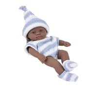 Elnwnnkc Muñecas De Bebé En Miniatura Vinilo Suave 7 Pulgadas Juguete Realista Fácil Transportar para Juego Crianza Reconfortante Diario Life Like