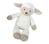 Elnwnnkc Muñeco De Oveja Peluche Peludo Juguete Animales Diseño Realista Almohada para Abrazar Decoración Habitación Niños Regalo Cumpleaños Animal Suave para Niños