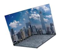 Elnwnnkc Organizadores De Fondo Tablero Visualización Escenas Fondo con Estructura Estable Estabilidad para Estudios En Casa Plataforma Estudio Figuras Anime