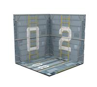 Elnwnnkc Organizadores De Fondo Tablero Visualización Escenas Fondo con Estructura Estable Estabilidad para Estudios En Casa Plataforma Estudio Figuras Anime