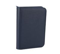 Elnwnnkc Organizadores De Tarjetas Coleccionables 4 Bolsillos Álbum Almacenamiento con Cierre Cremallera para 160 Coleccionables Juegos Deportivos Álbum Protector Organizador Juegos